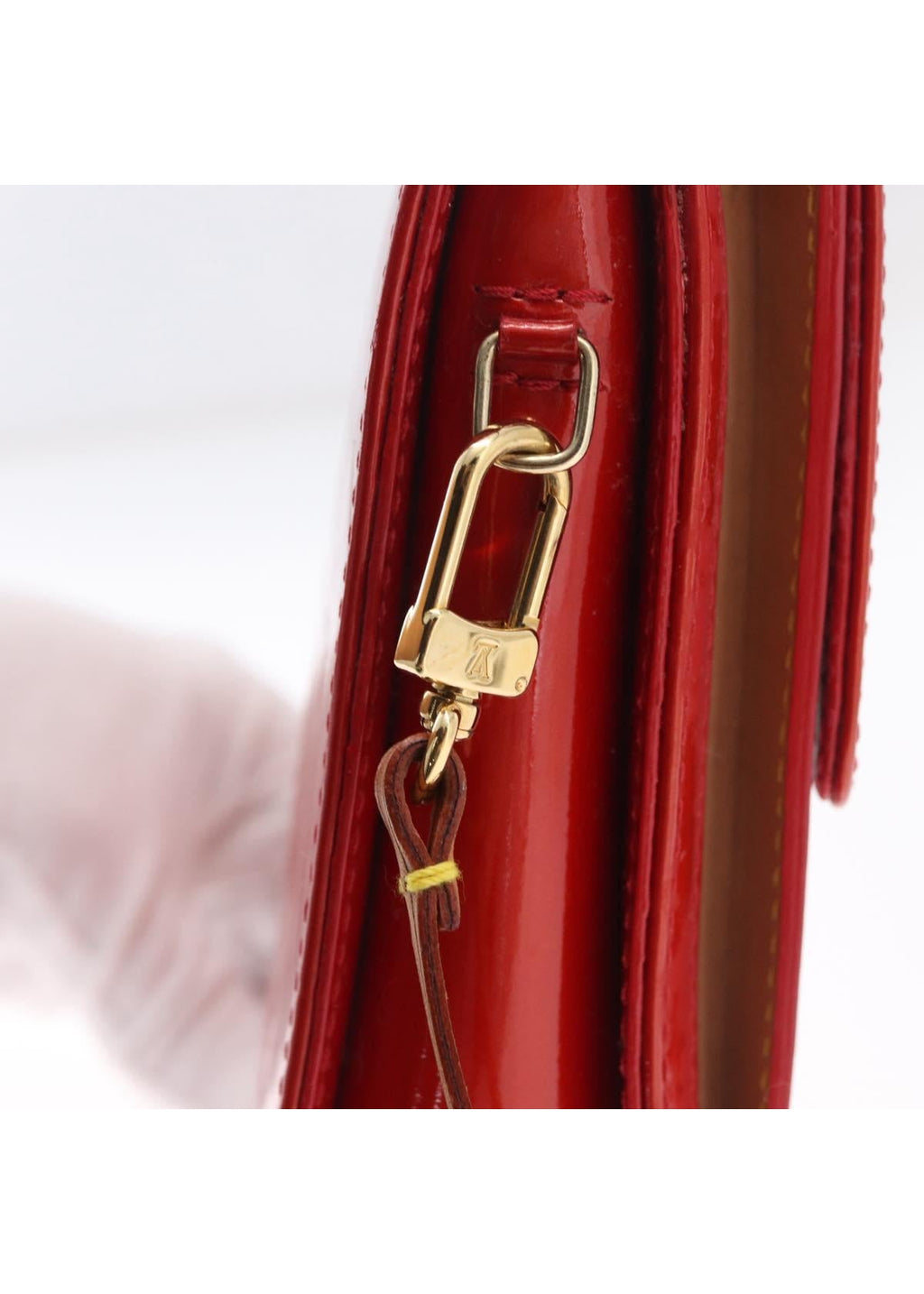 Louis Vuitton Red Vernis Mini Shoulder Bag photo 16