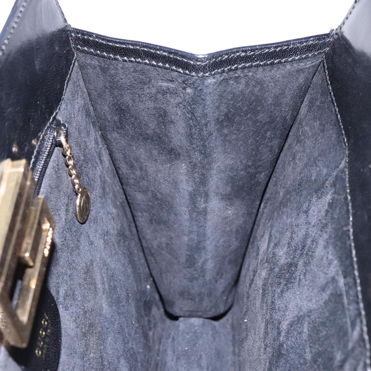 Gucci Tom Ford Black Patent Shoulder Bag