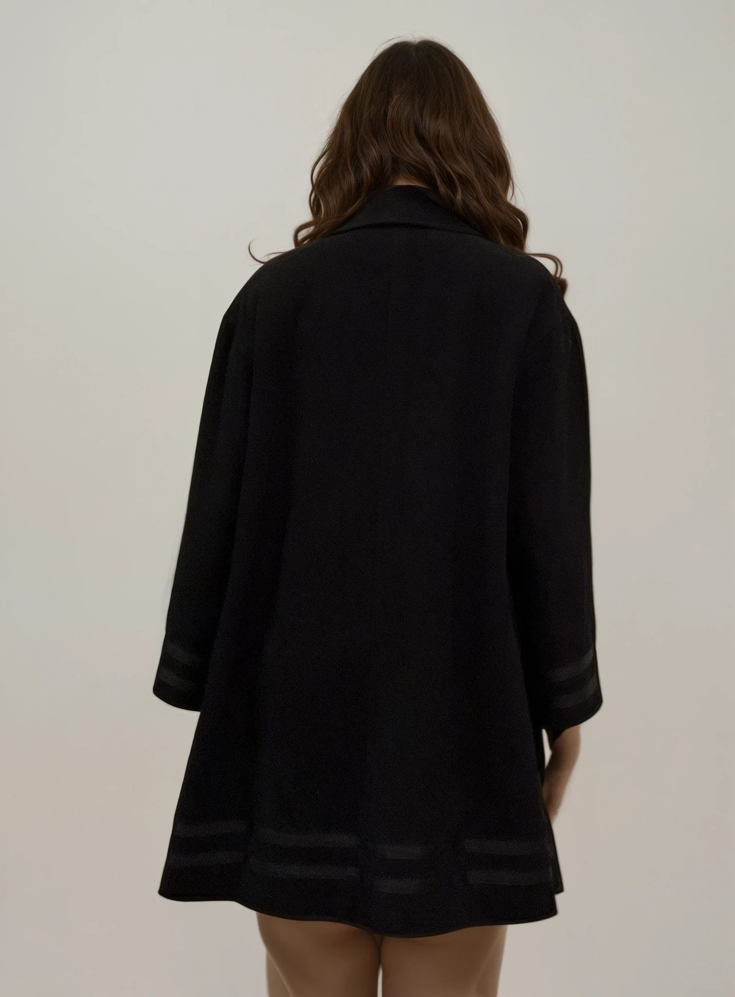 Loro Piana Black Stripe Coat
