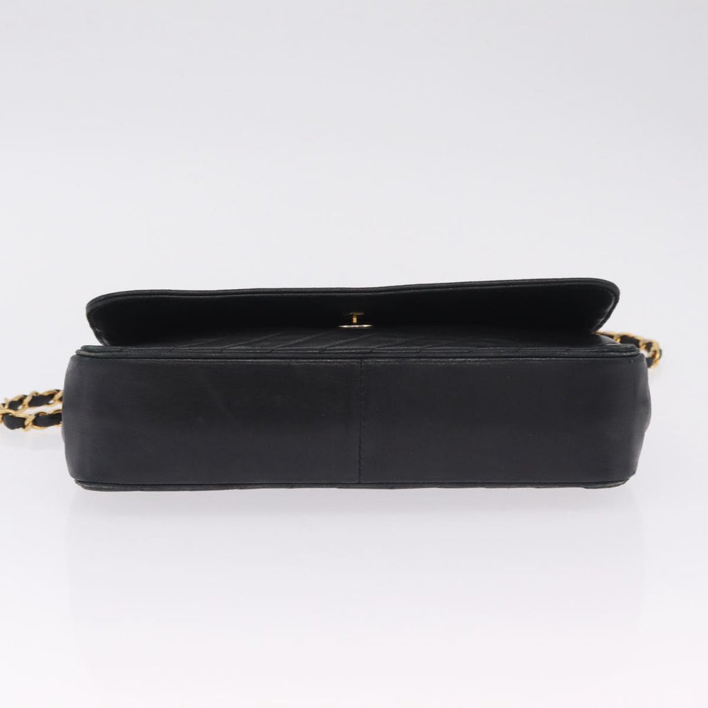 Chanel Black Chevron Stitch Flap Bag photo 9