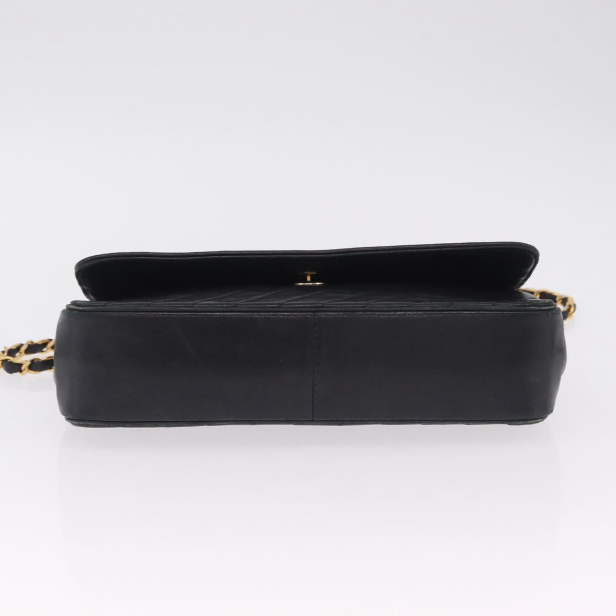 Chanel Black Chevron Stitch Flap Bag photo 9