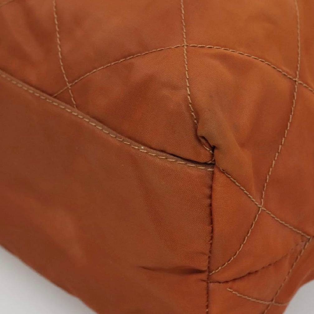 Prada Burnt Orange Chain Shoulder Bag