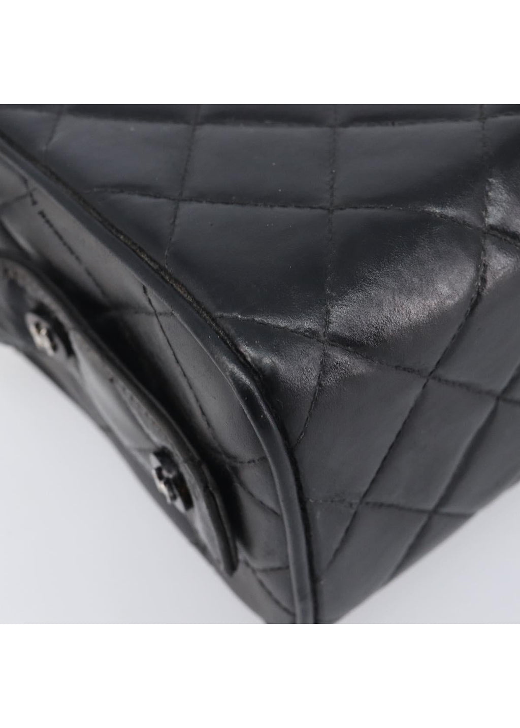 Chanel Black Quilted Box Bag photo 11