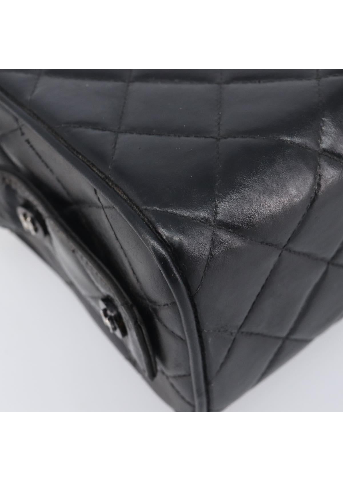 Chanel Black Quilted Box Bag photo 11