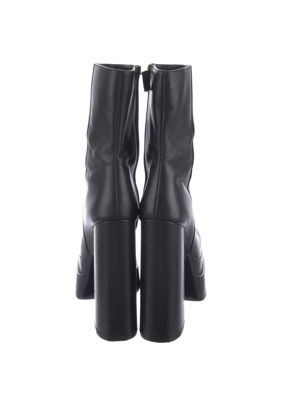 Versace Black Platform Boots