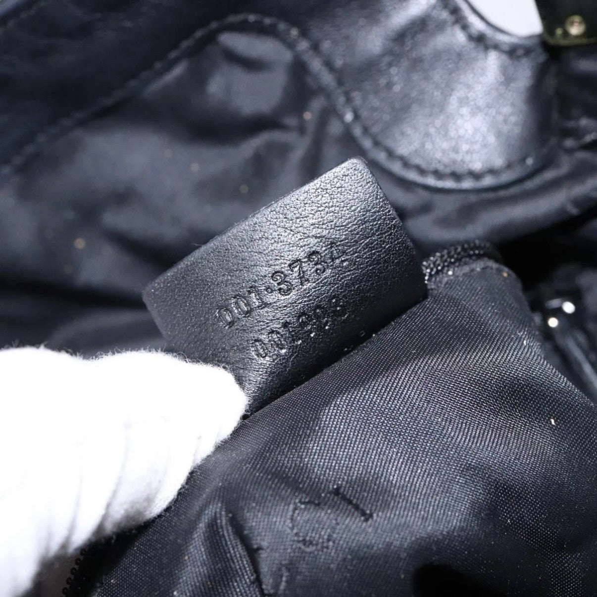 Gucci Black Leather Jackie