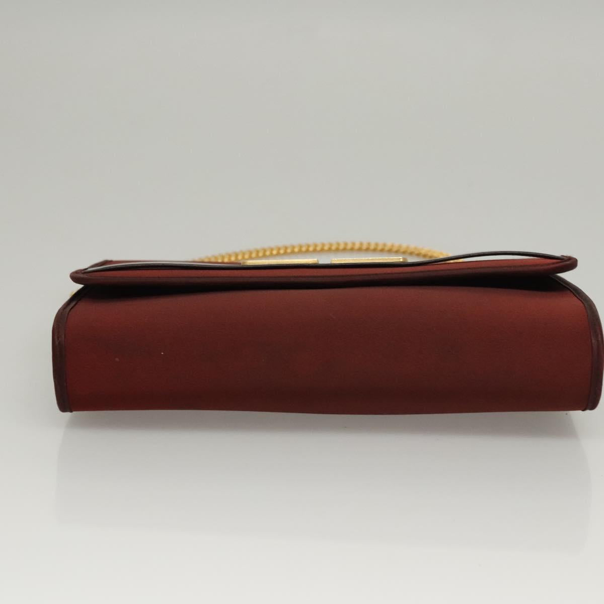 Dior Burgundy Shoulder Bag