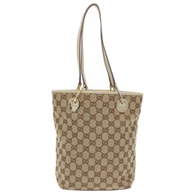 Load image into Gallery viewer, Gucci Brown and Cream Monogram Tote
