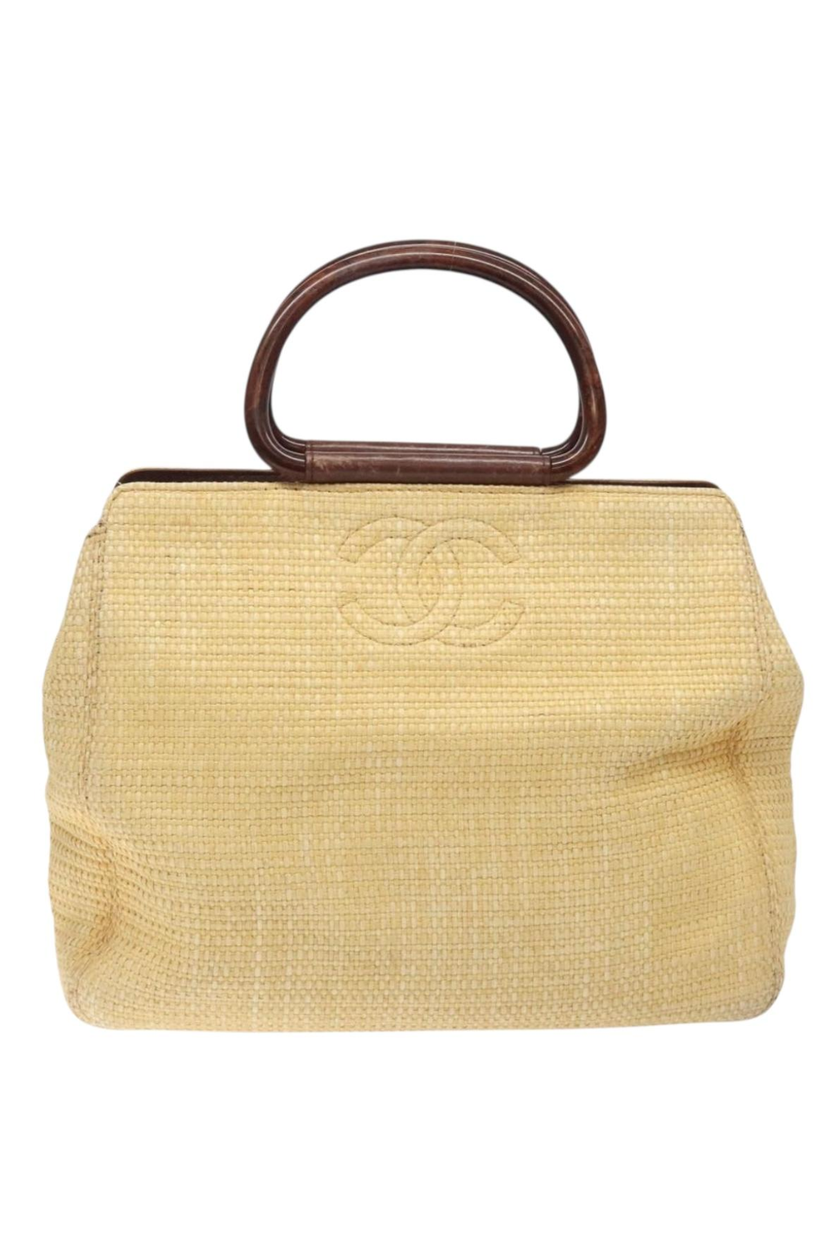 Chanel Raffia Tote