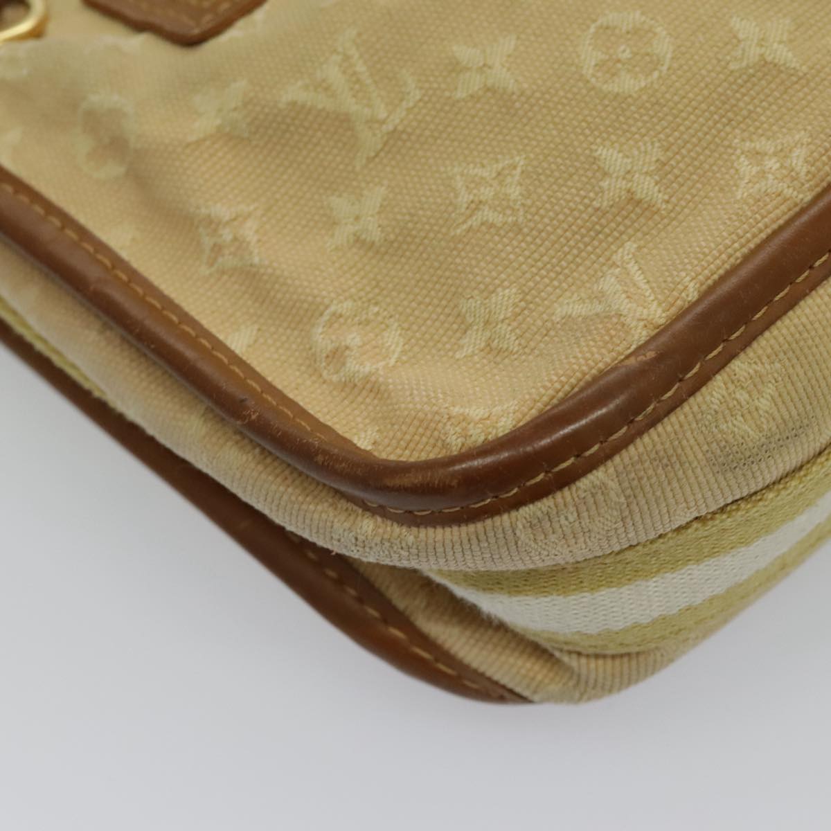 Louis Vuitton Cream Monogram Shoulder Bag