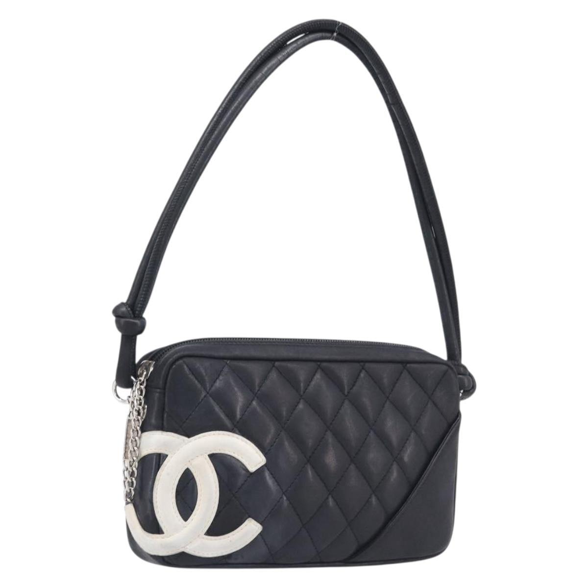 Chanel Black and White Cambon Shoulder Bag photo 2
