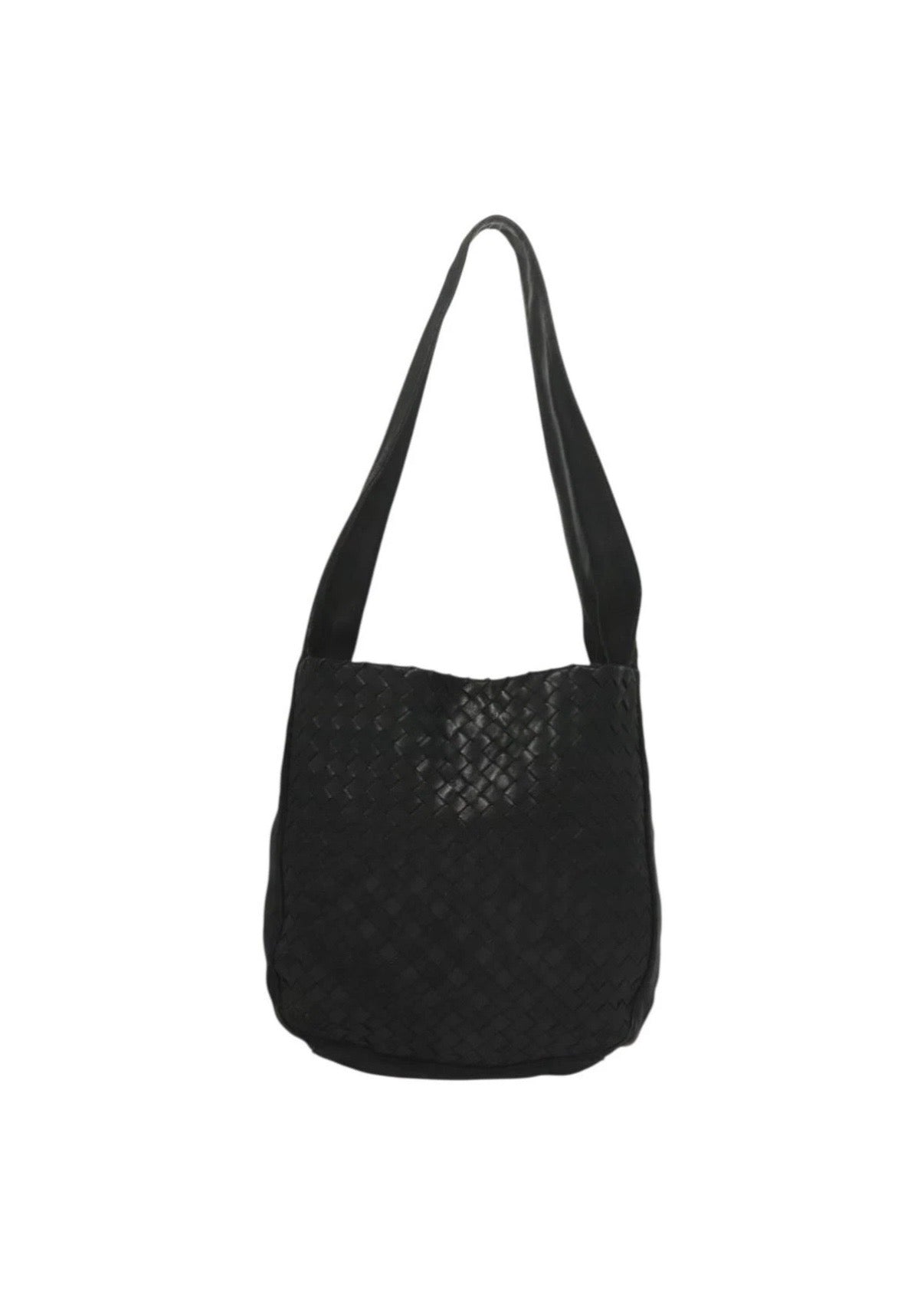 Bottega Veneta Black Quilted Hobo Bag