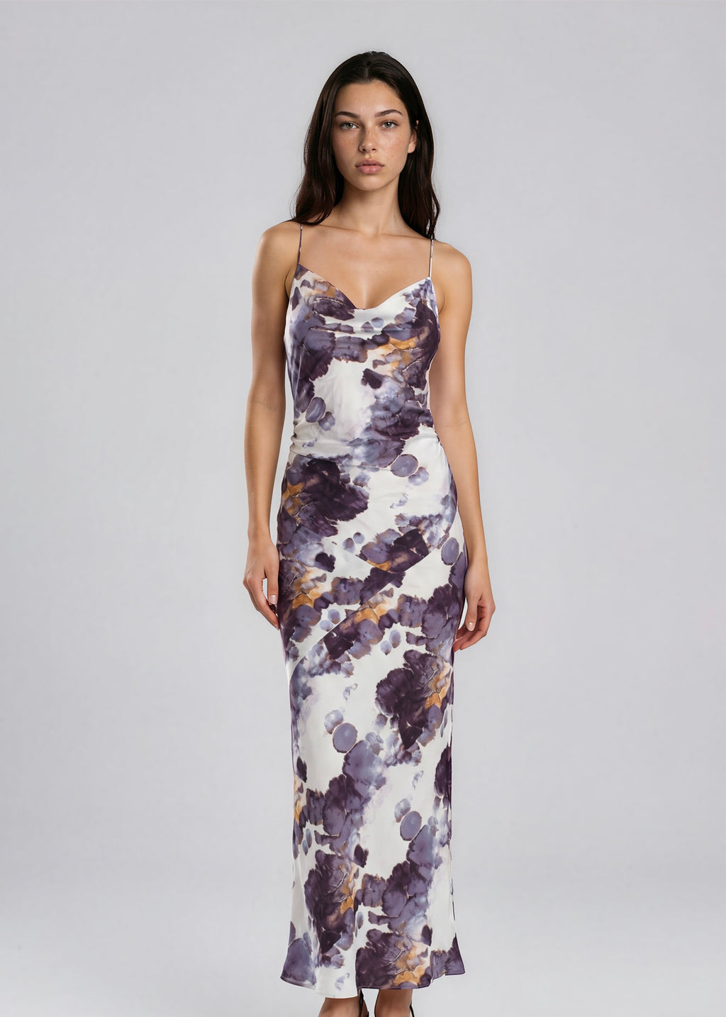 Donna Karan Floral Gown