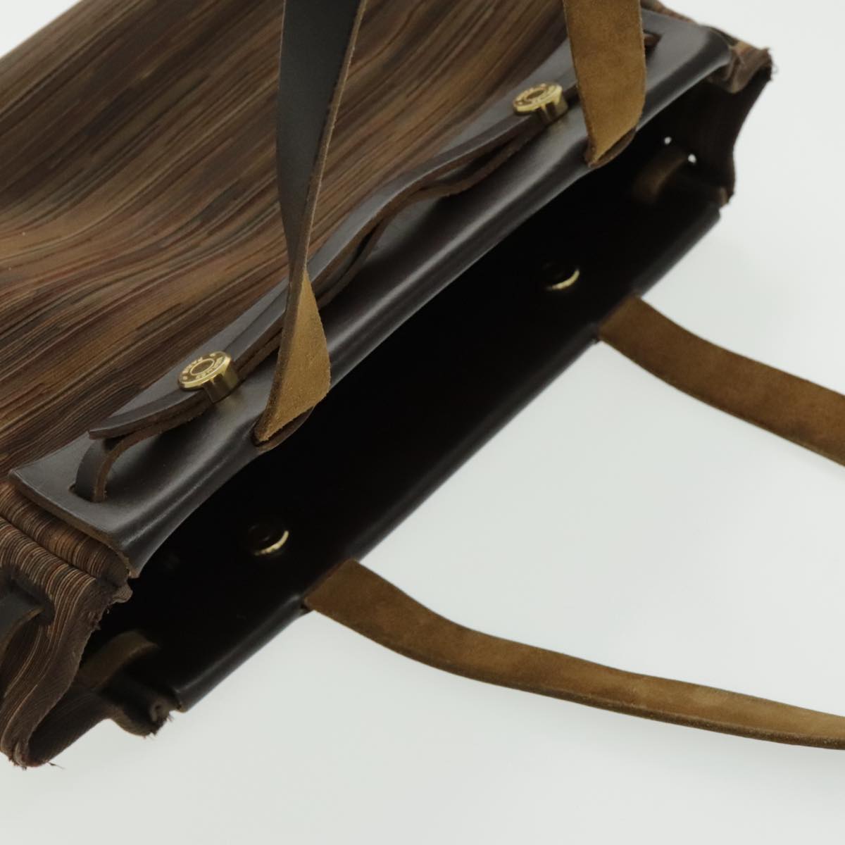 Hermès Herbag Green and Brown