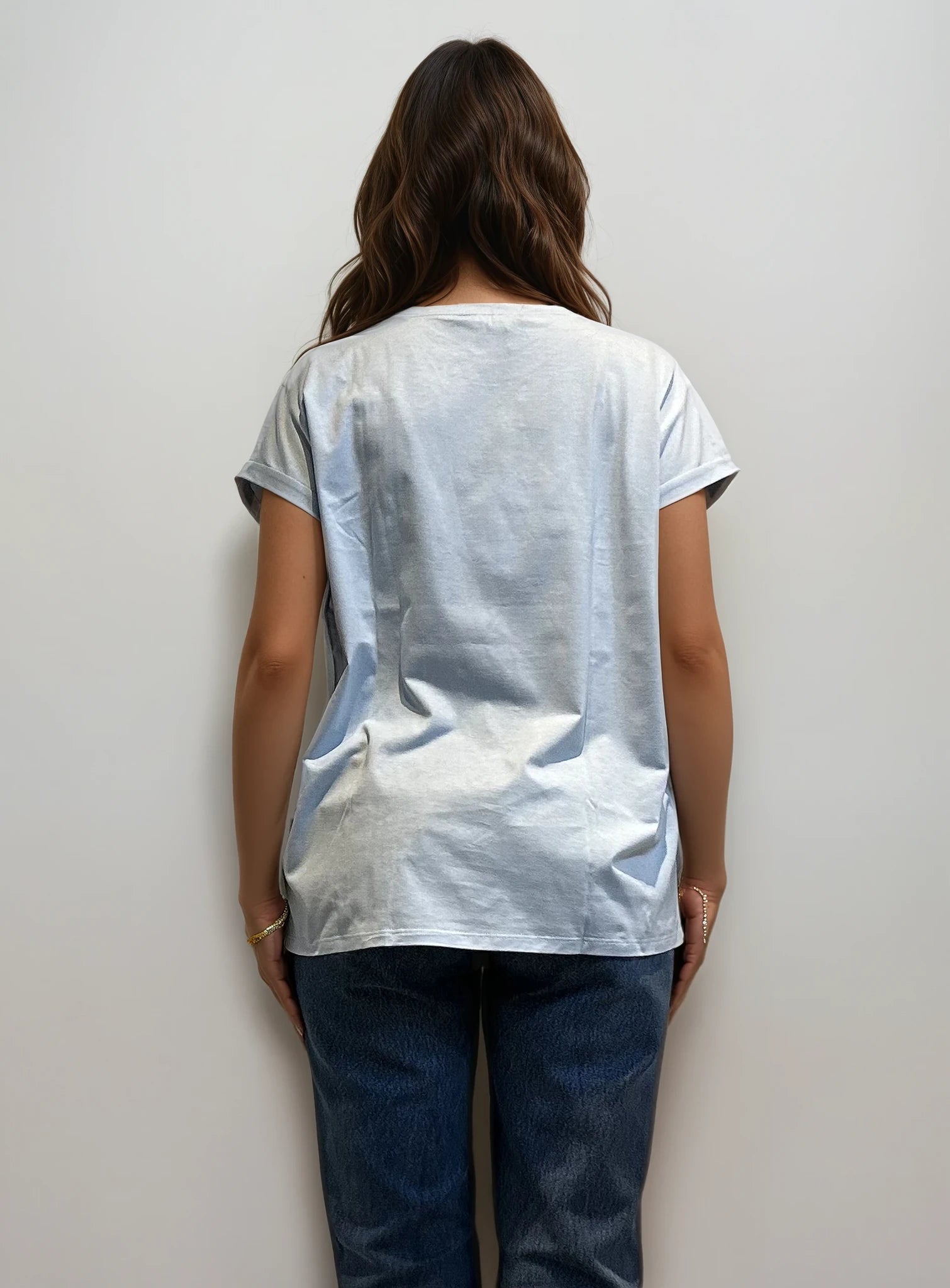 Balmain Blue Tee