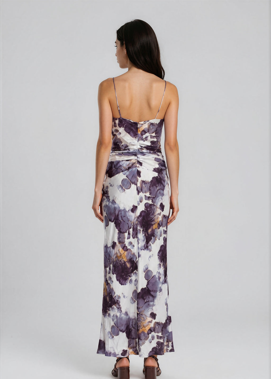 Donna Karan Floral Gown