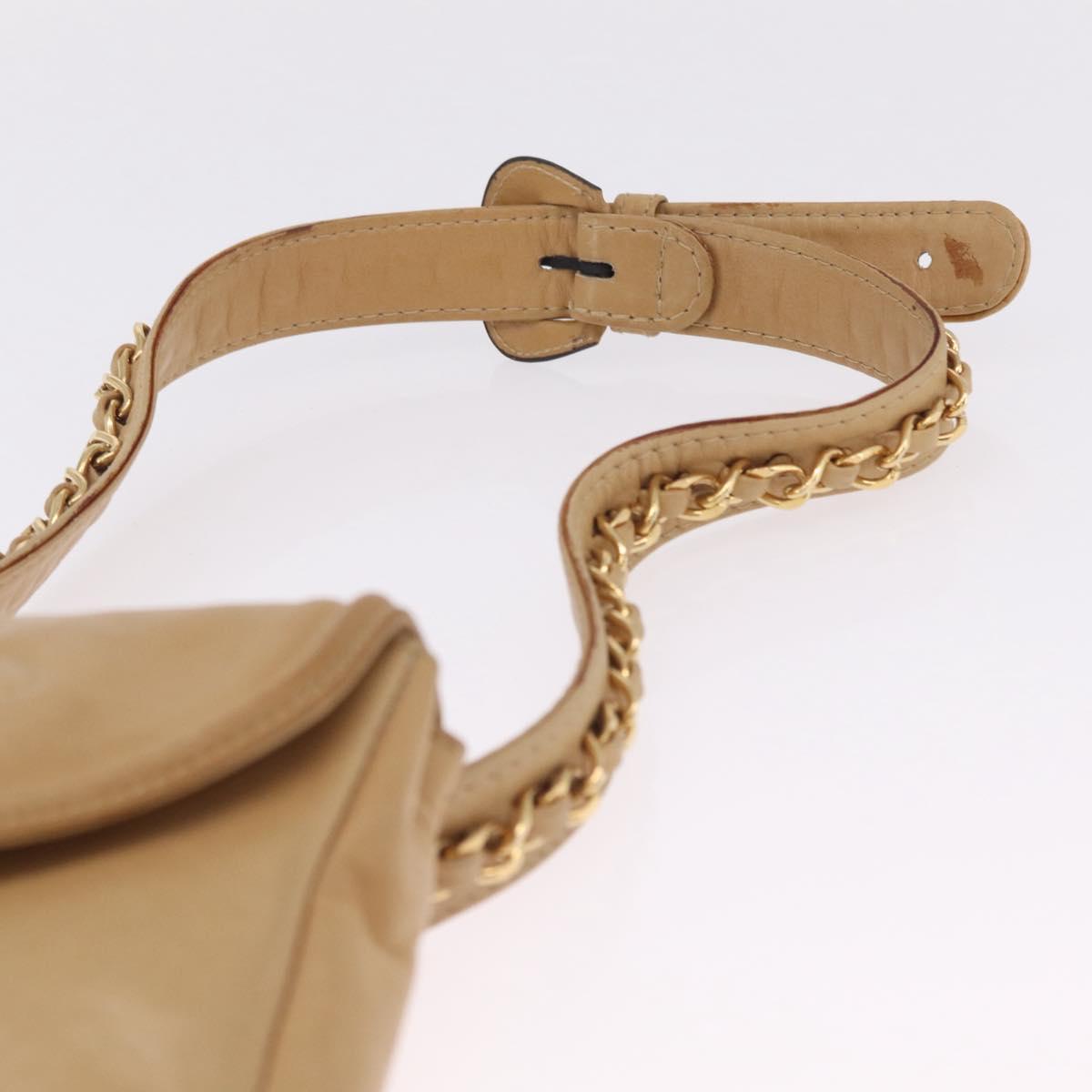 Chanel Beige Lambskin Belt Bag photo 8