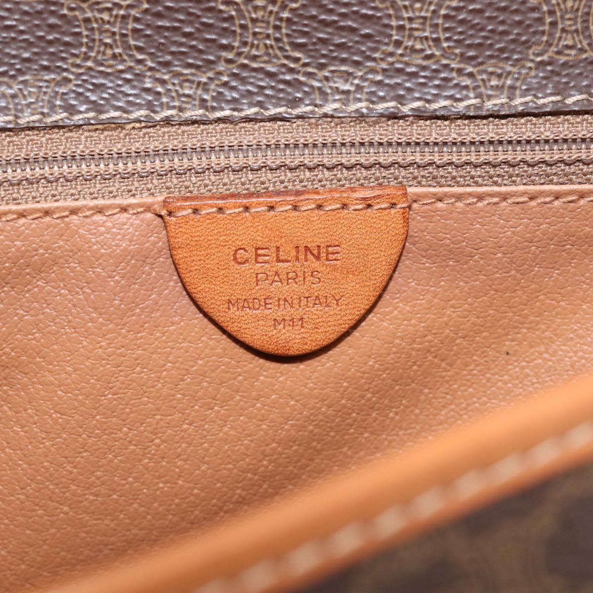 Celine Brown Macadam Shoulder Bag photo 18