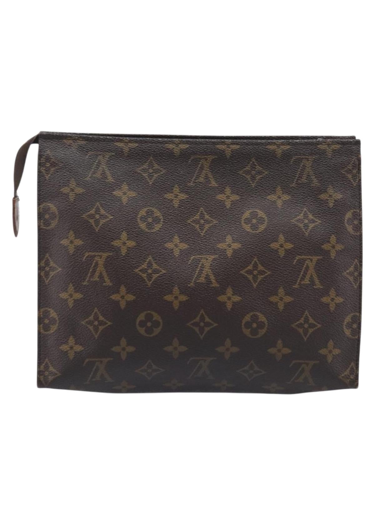 Louis Vuitton Brown Monogram Pouch photo 3