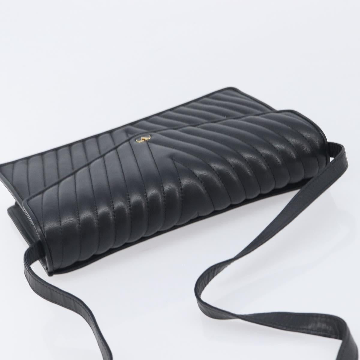 Valentino Black Quilted Leather Shoulder Bag photo 6