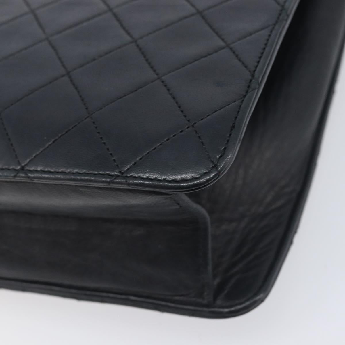 Chanel Black Quilted Lambskin Flap Bag photo 13