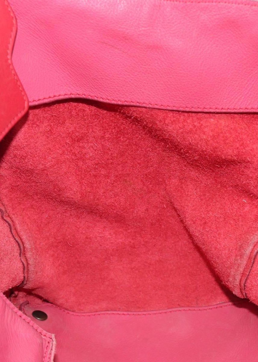 Balenciaga Pink City Tote interior