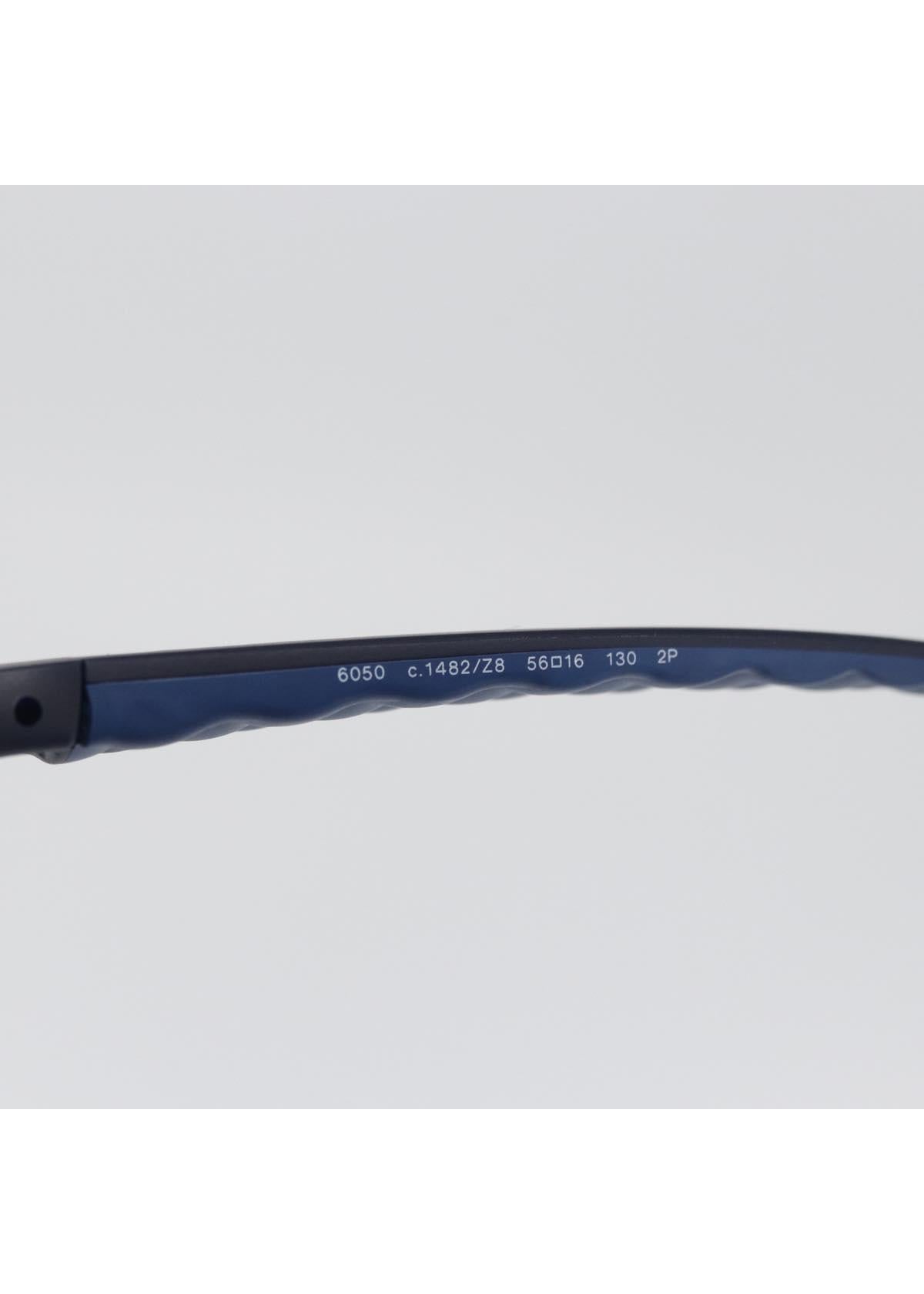 Chanel Black and Blue Quilted Sunglasses arm