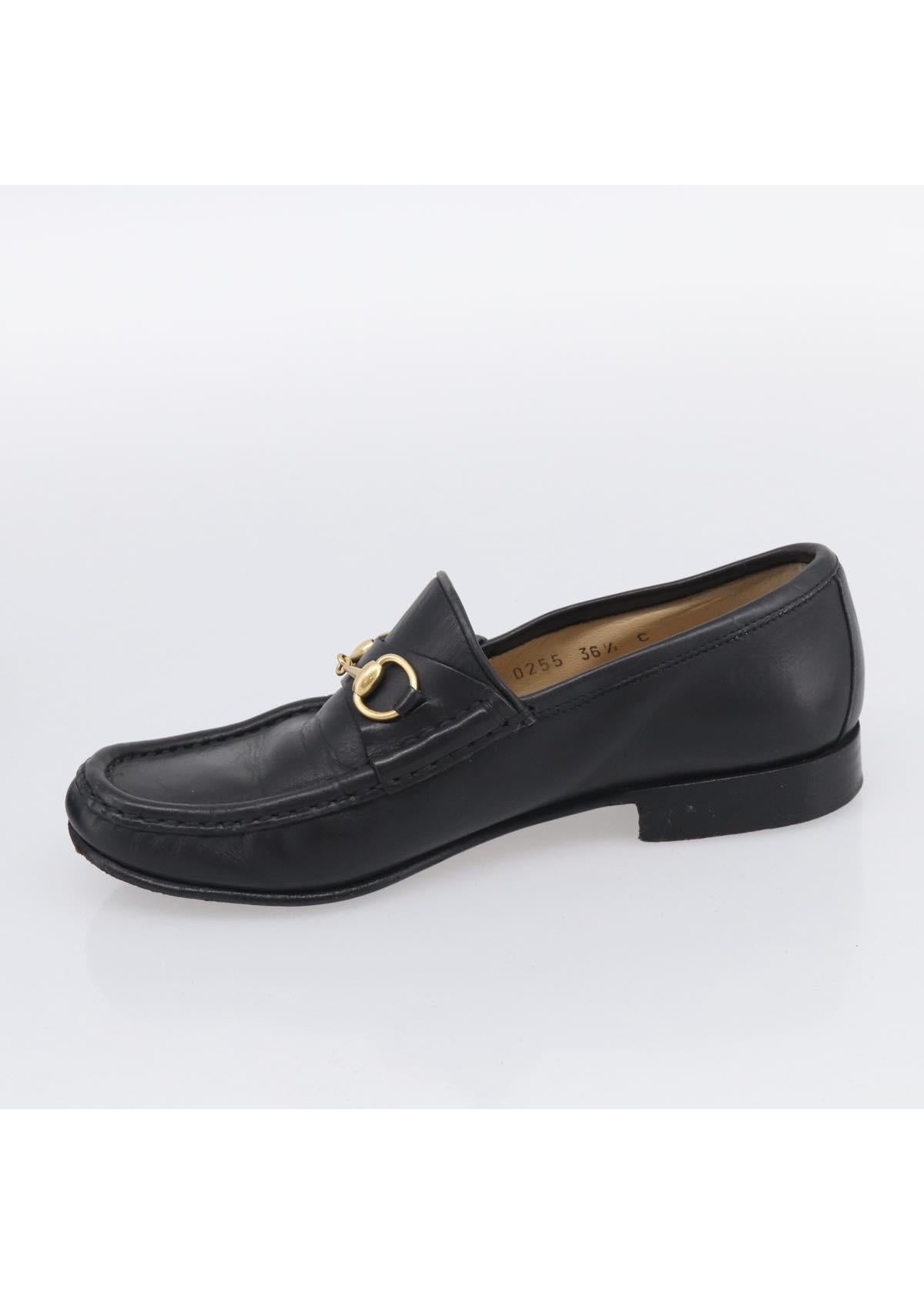 Gucci Black Horsebit Loafers photo 6