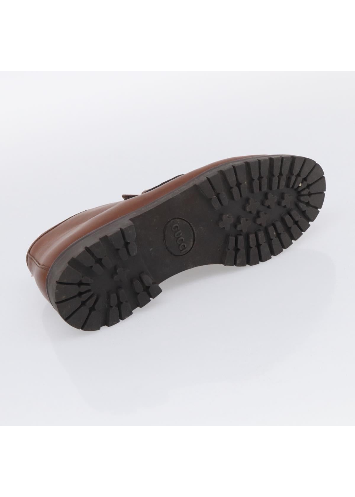 Gucci Brown Horsebit Loafers photo 10