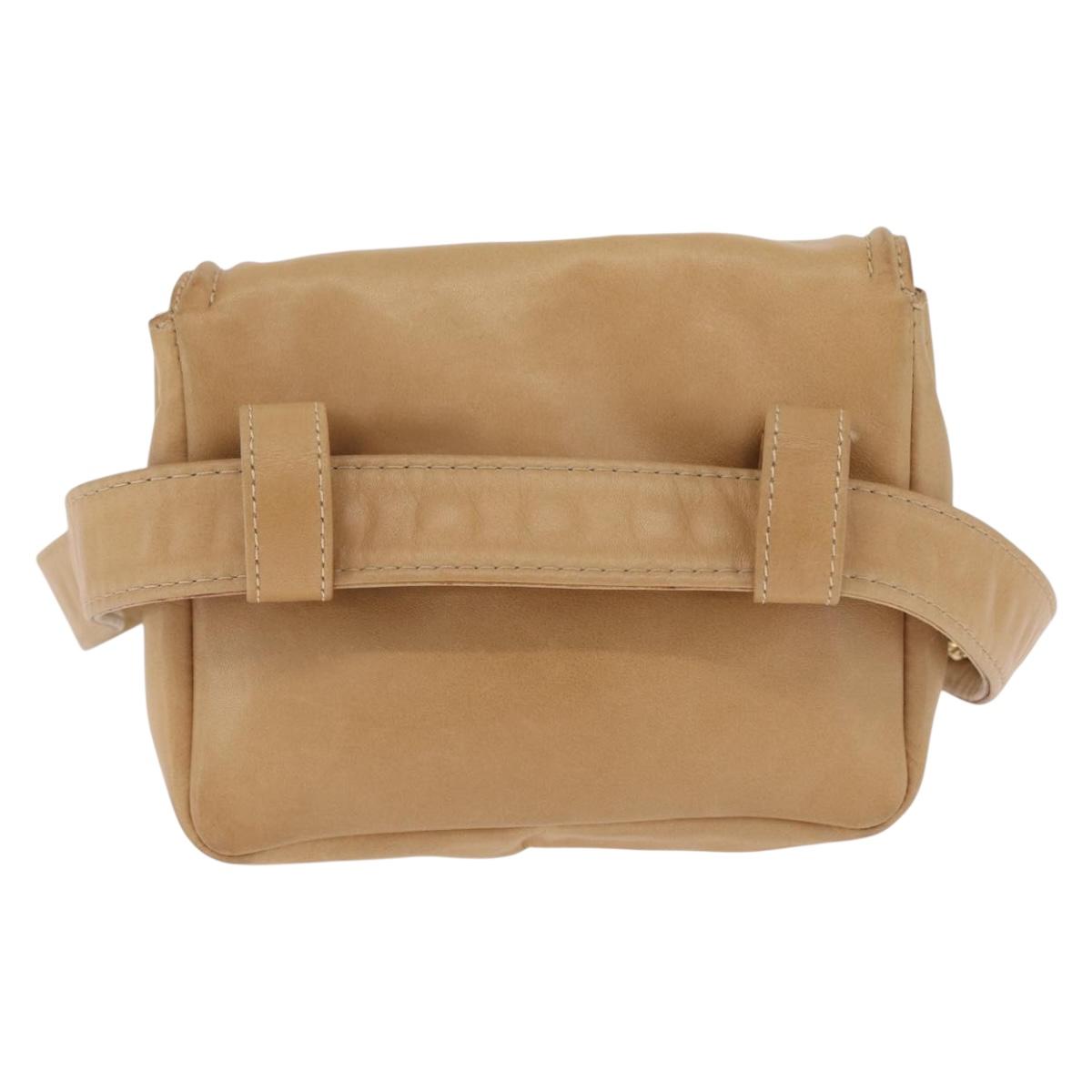 Chanel Beige Lambskin Belt Bag photo 3