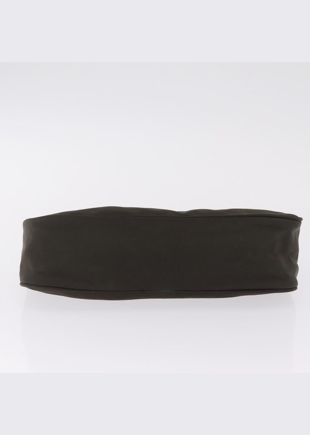 Prada Hunter Green Nylon Pochette base