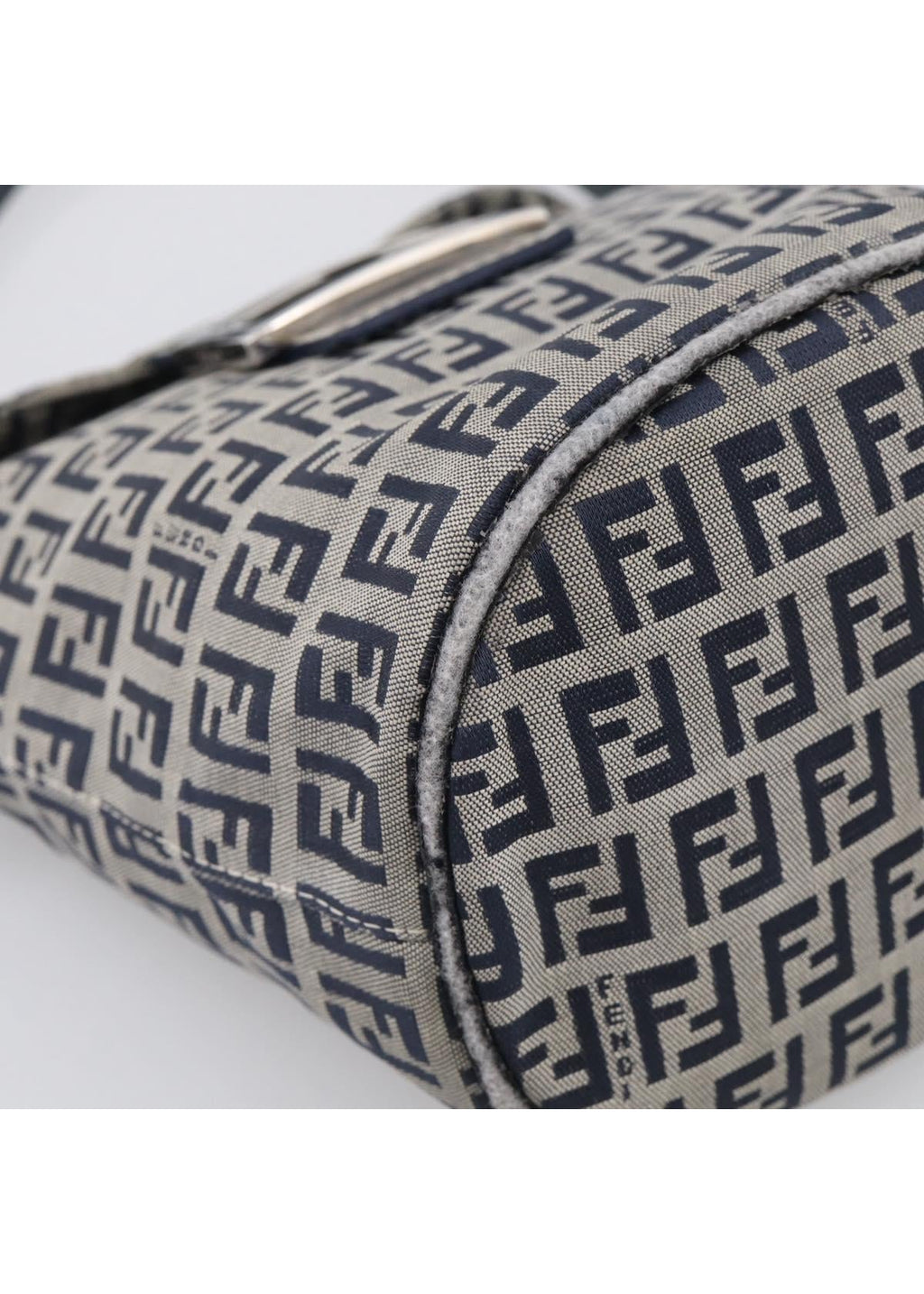 Fendi Navy Zucchino Mini Shoulder Bag photo 11