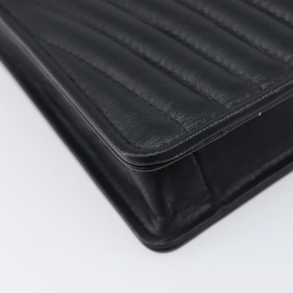 Valentino Black Quilted Leather Shoulder Bag photo 11