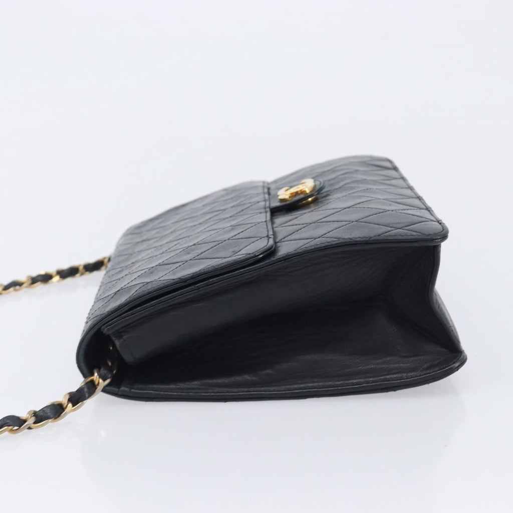 Chanel Black Quilted Lambskin Flap Bag photo 5