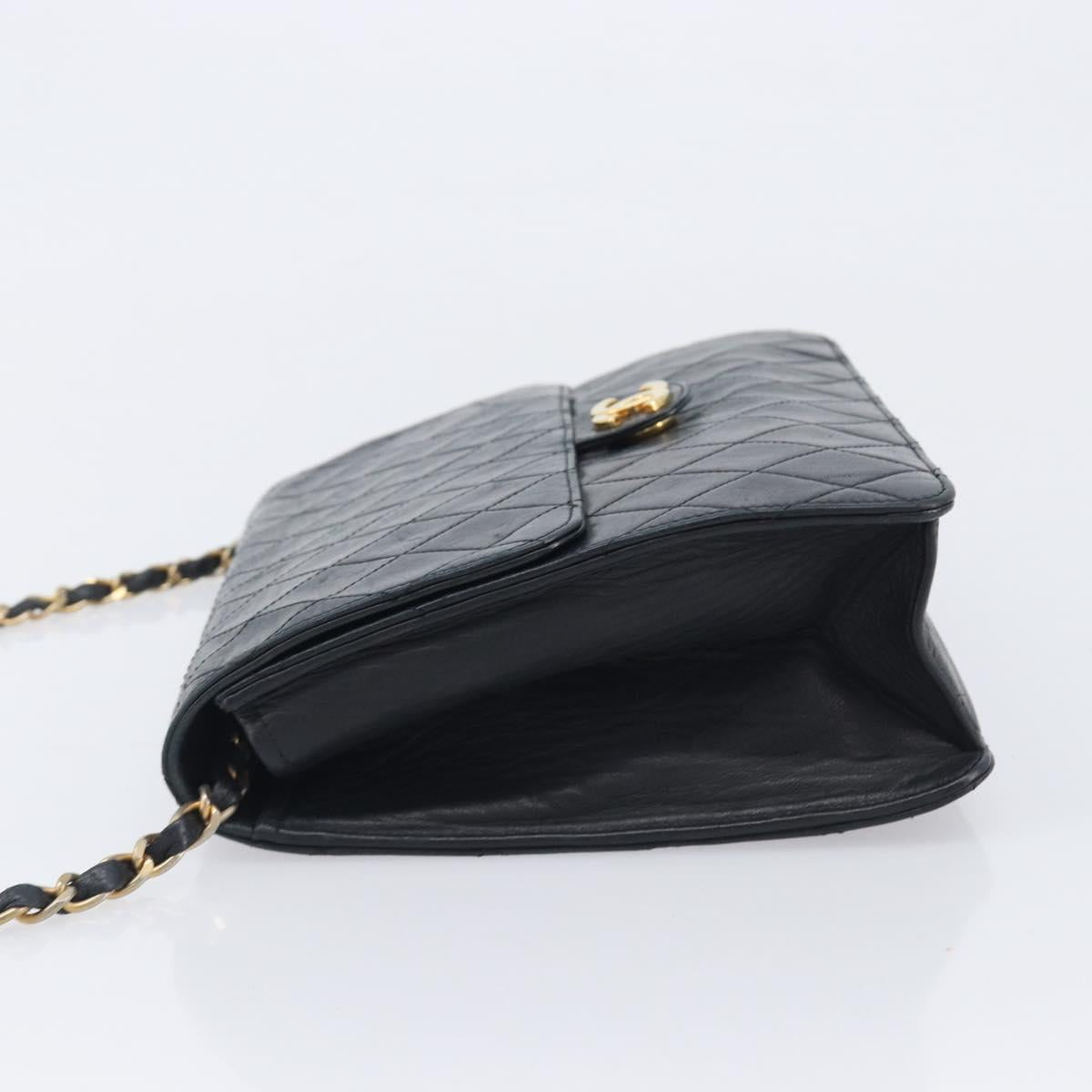 Chanel Black Quilted Lambskin Flap Bag photo 5