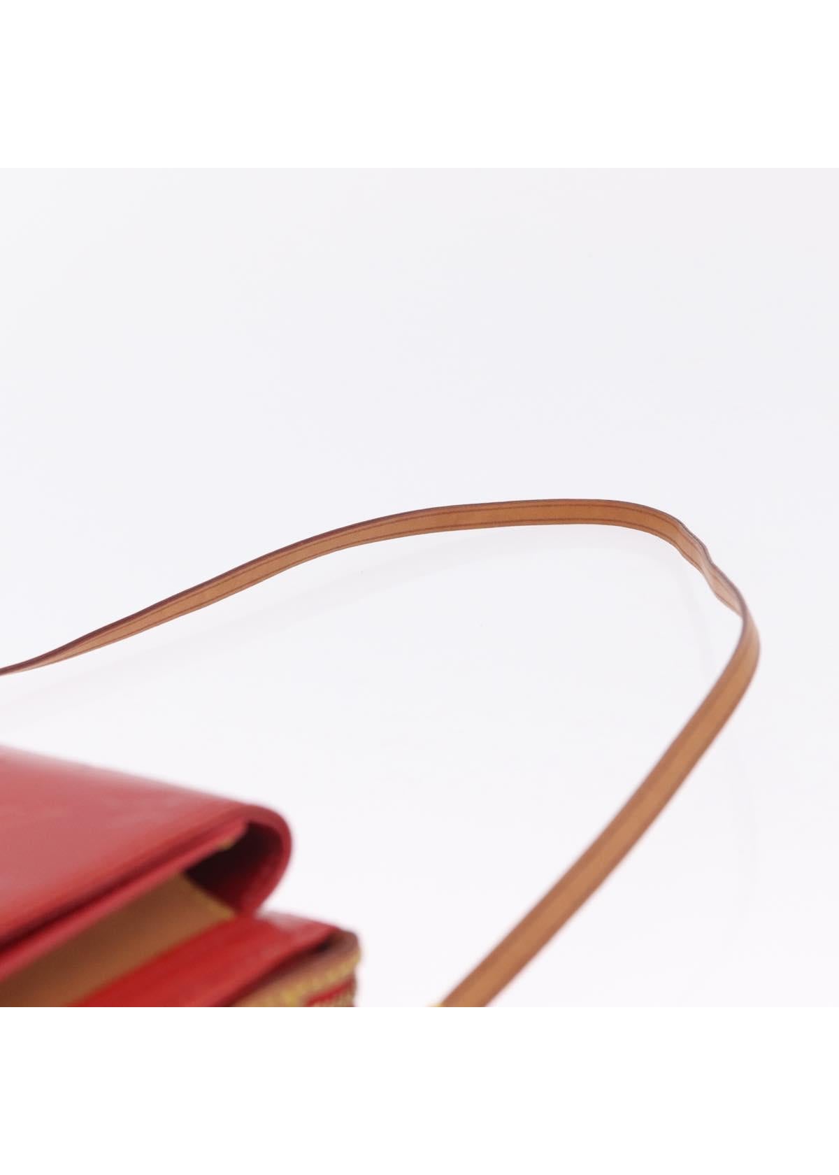 Louis Vuitton Red Vernis Mini Shoulder Bag photo 9