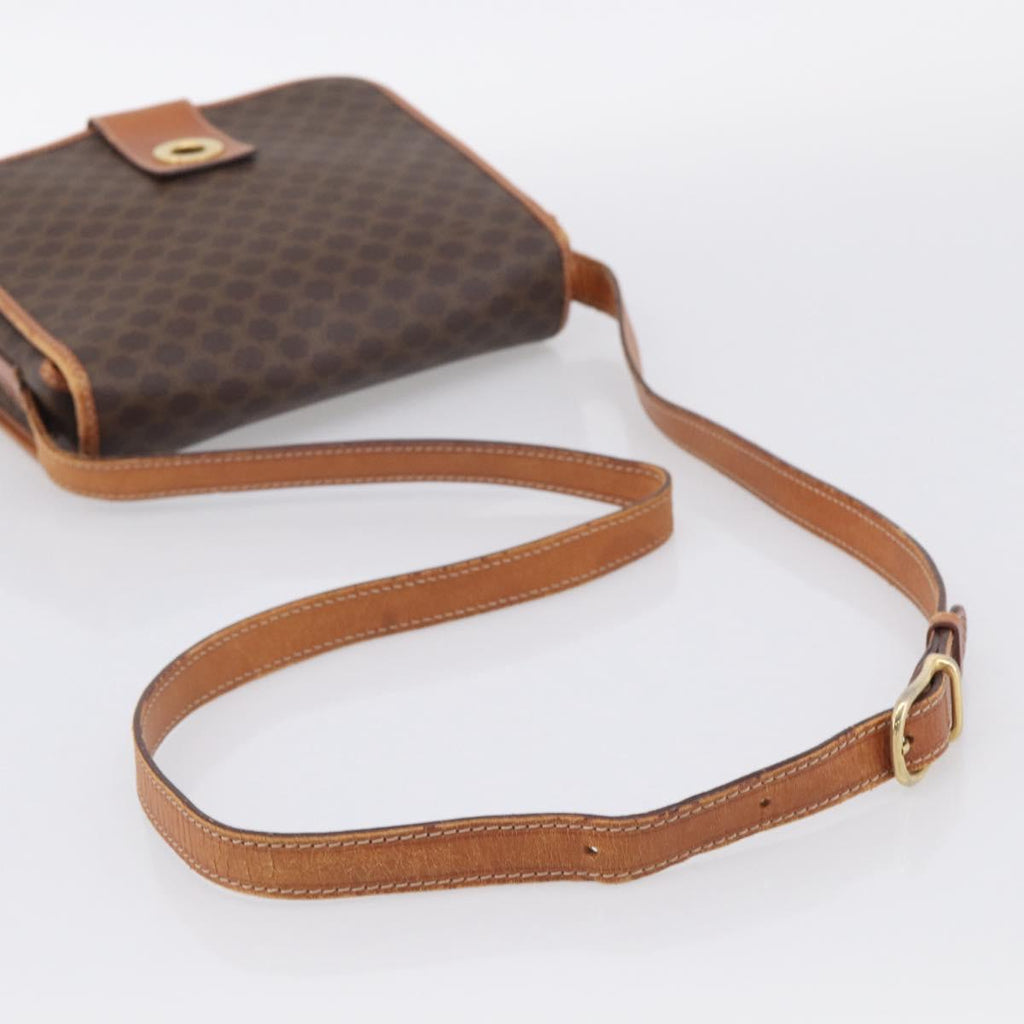Celine Brown Macadam Shoulder Bag photo 7