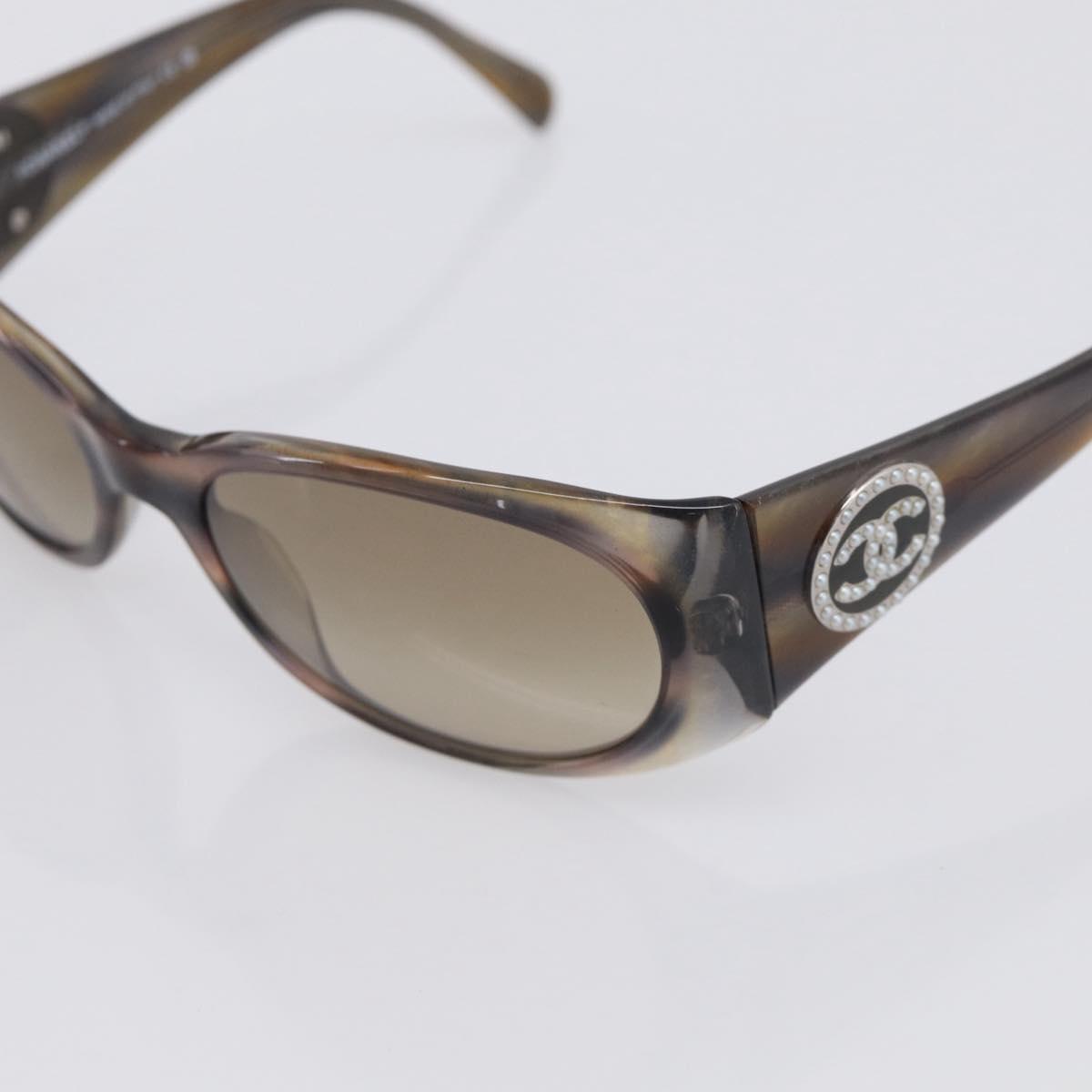 Chanel Brown CC Logo Sunglasses photo 9