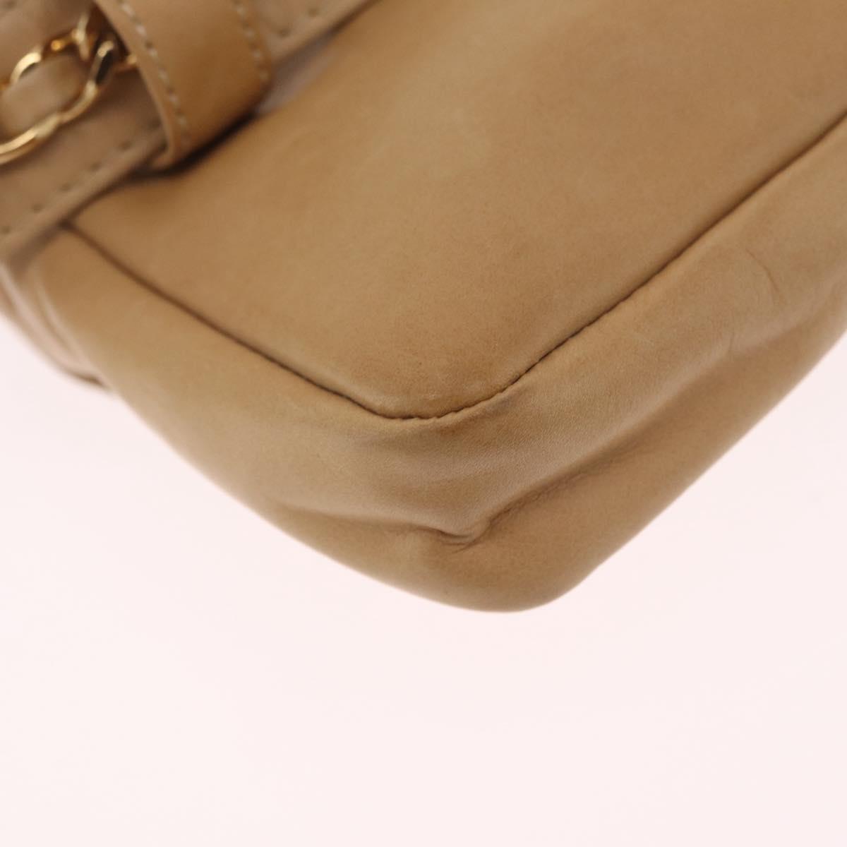 Chanel Beige Lambskin Belt Bag photo 13