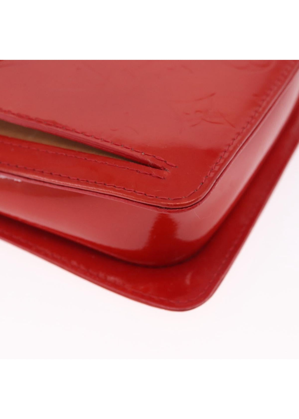 Louis Vuitton Red Vernis Mini Shoulder Bag photo 11