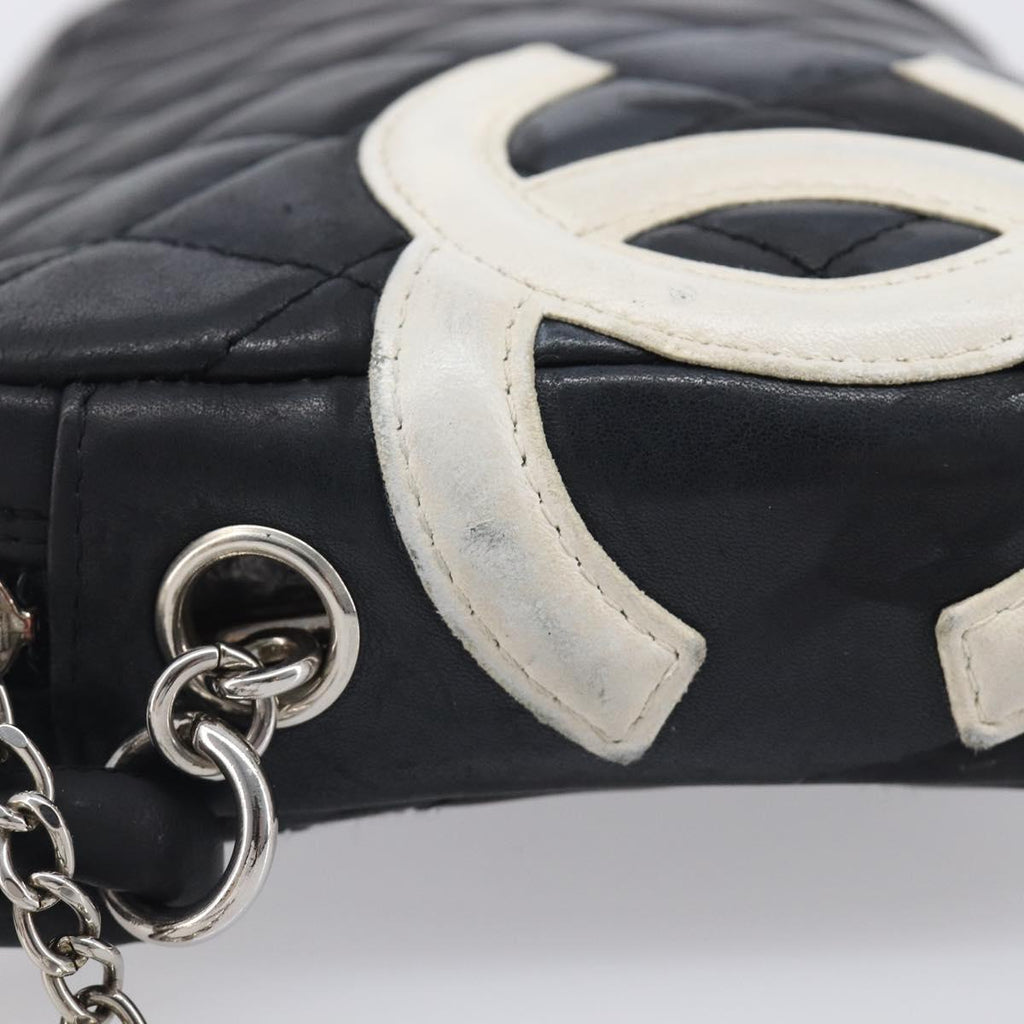 Chanel Black and White Cambon Shoulder Bag photo 6