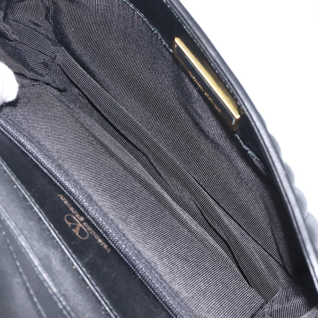 Valentino Black Quilted Leather Shoulder Bag photo 19