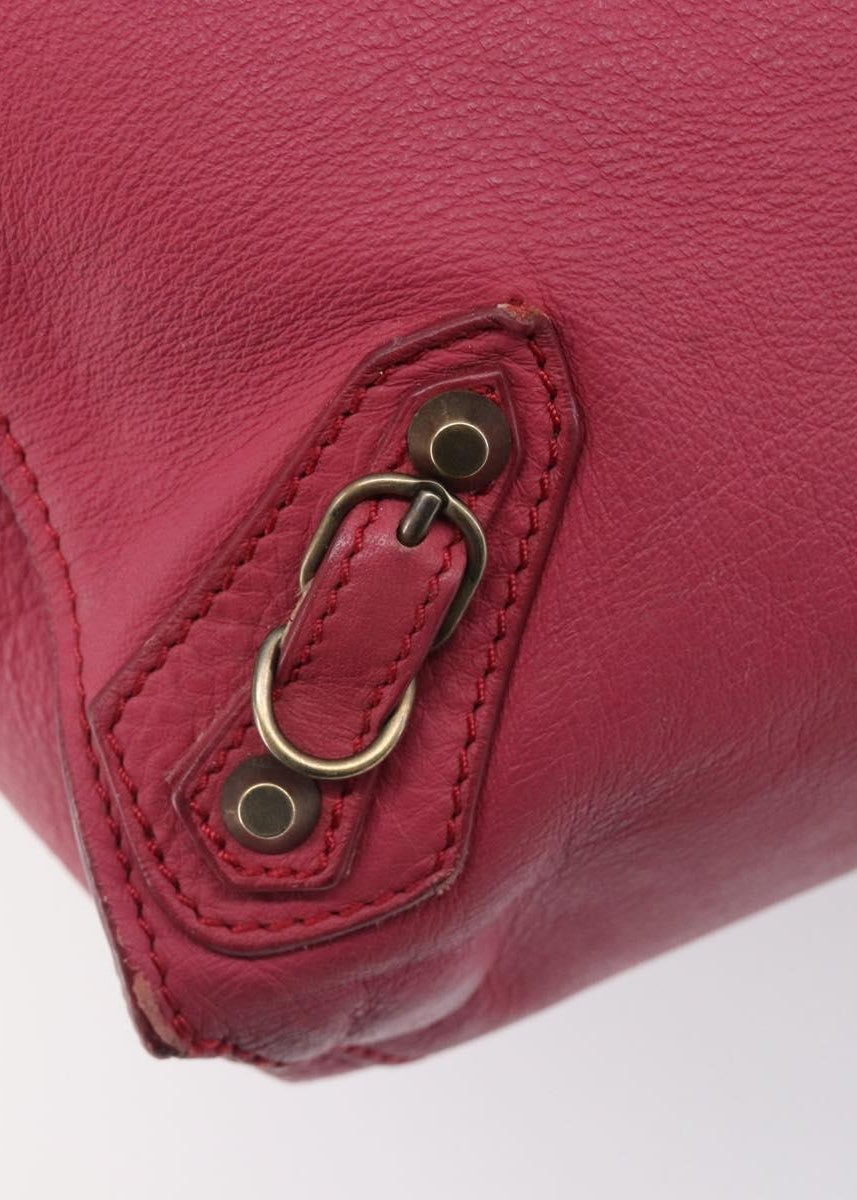 Balenciaga Pink City Tote hardware