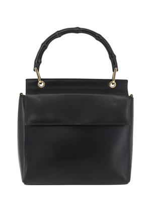Gucci Black Bamboo Handbag