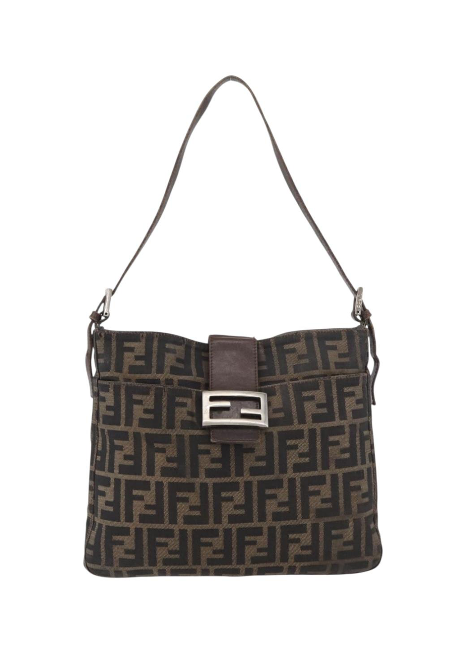 Fendi Zucca Shoulder Baguette