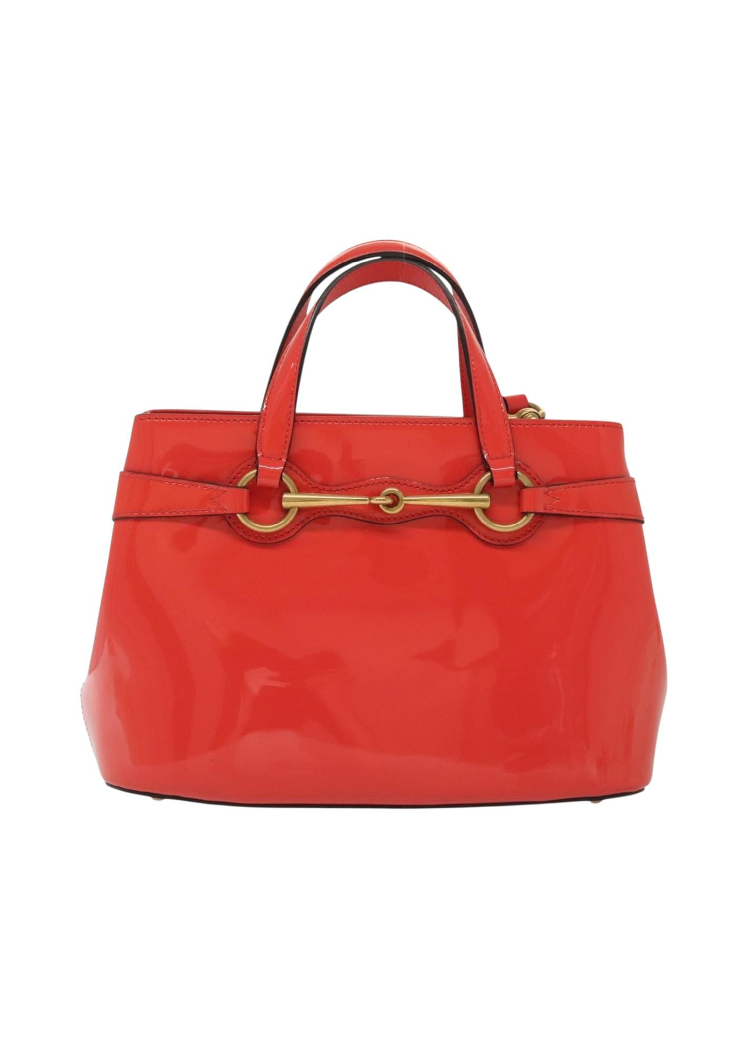 Gucci Red Horsebit Handbag