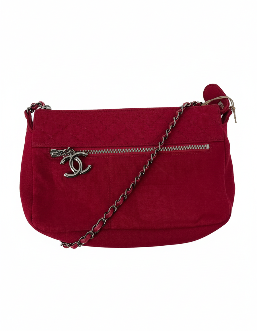 Chanel Red Shoulder Bag