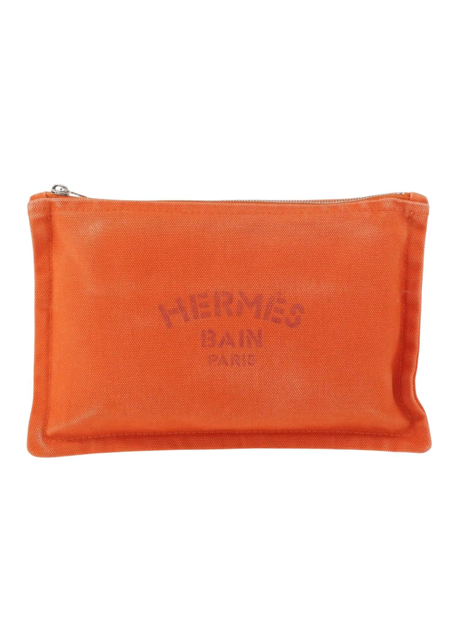 Hermes Orange Pouch