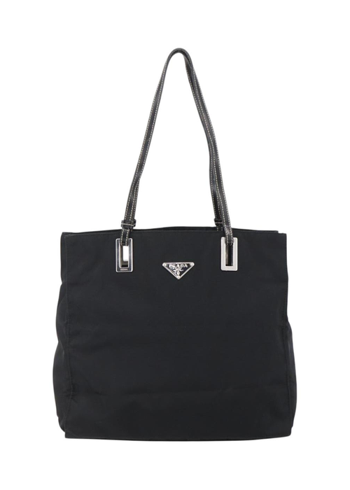Prada Black Nylon Tote
