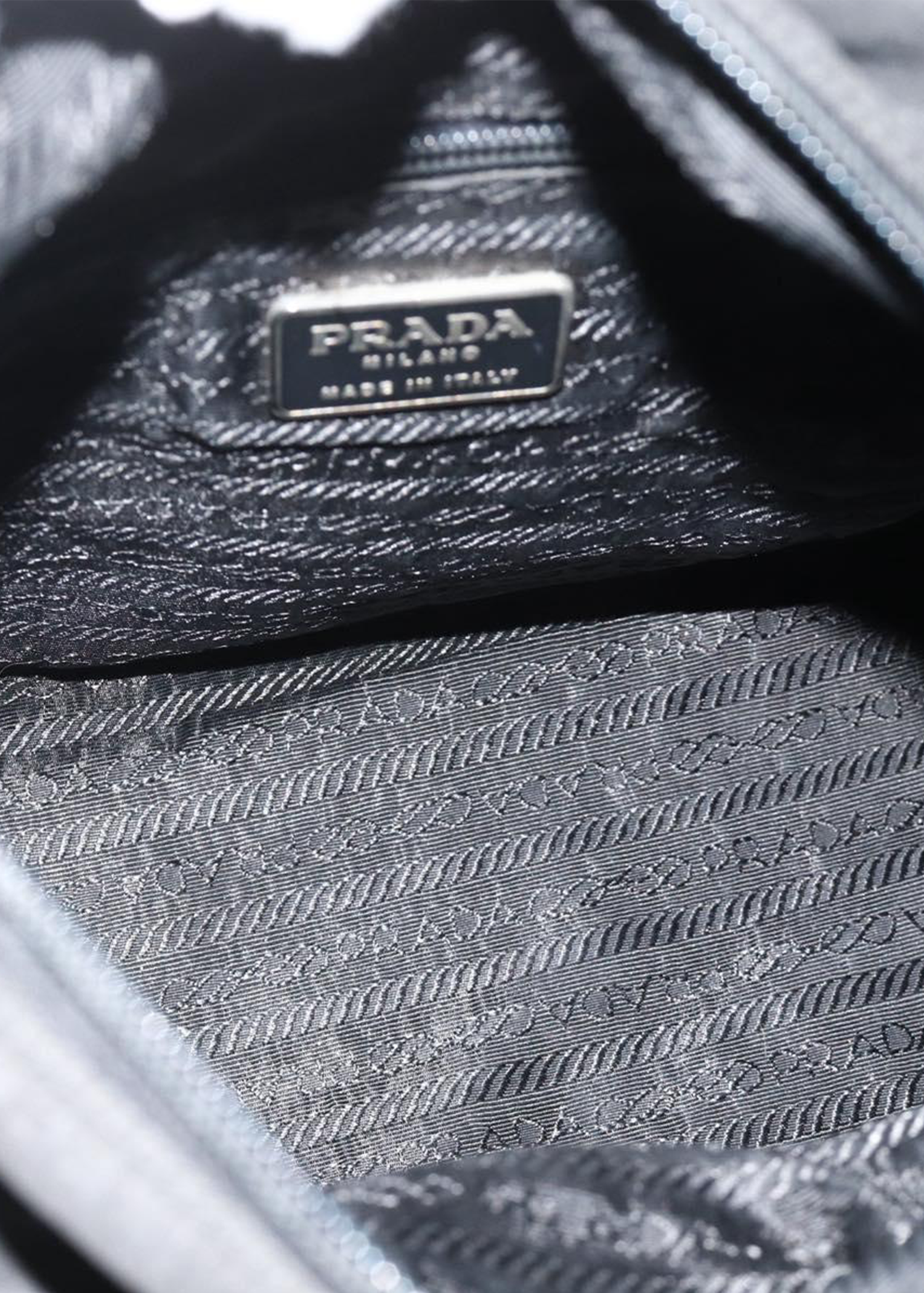 Prada Black Nylon Mini Tote